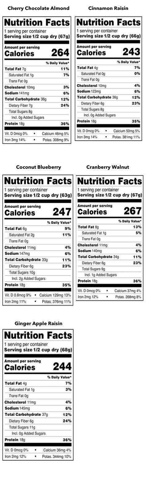 Oatmeal Cups 5-Meal Sampler Pack