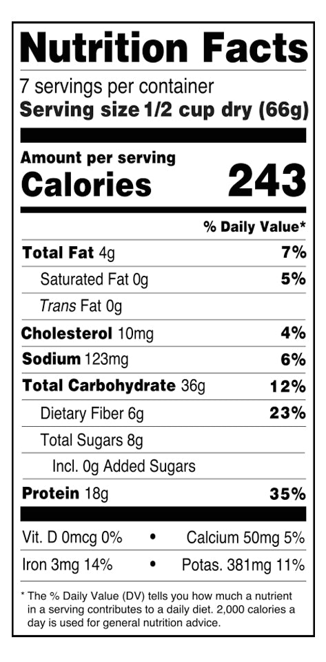 Cinnamon Raisin 7 meal pouch