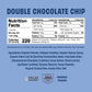 JustNosh Collagen Protein Bars 12ct Double Chocolate Chip