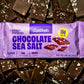 JustNosh Chocolate Sea Salt Collagen Protein Bar – 12 Pack (15g Protein, Peanut-Free)
