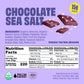 JustNosh Chocolate Sea Salt Collagen Protein Bar – 12 Pack (15g Protein, Peanut-Free)